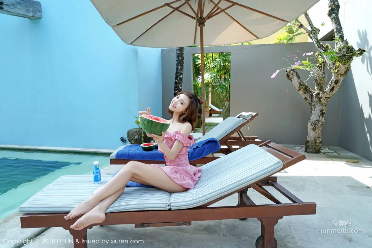 Fengmumu LRIS, Stockings and Beautiful Curves Seduction [FeiLin] VOL.150 Photo Set photo 8
