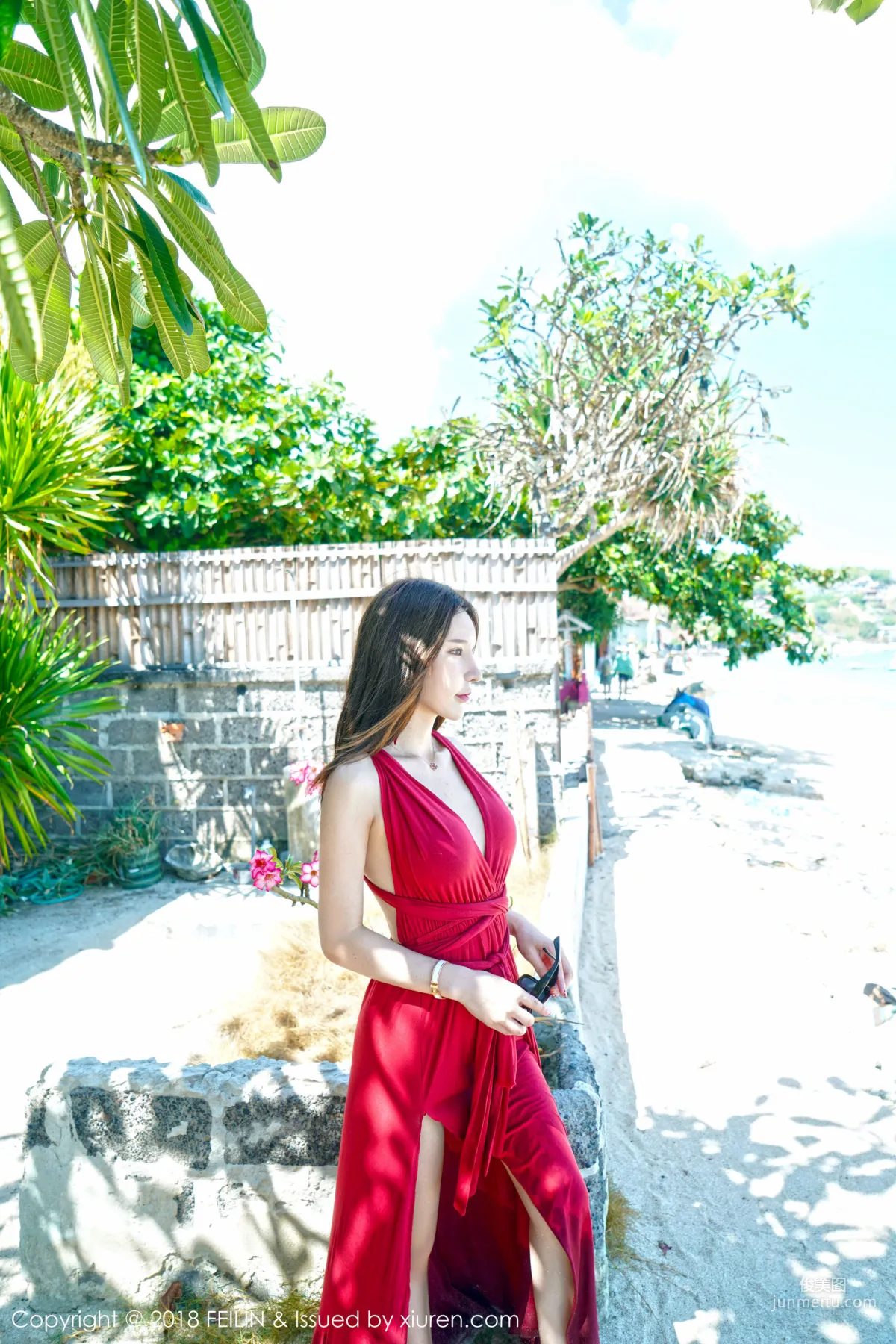 Zhou Yuxi, The Subtly Revealing Curve Temptation [FeiLin] VOL.152 Photo Set photo 11