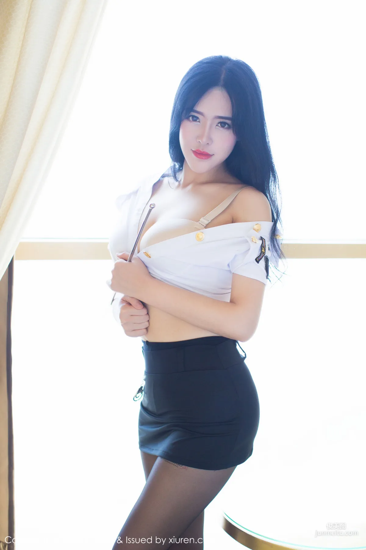 Liu Yuer, Sexy Lingerie Uniform Series [YouMi] Vol.185 Photo Set photo 13