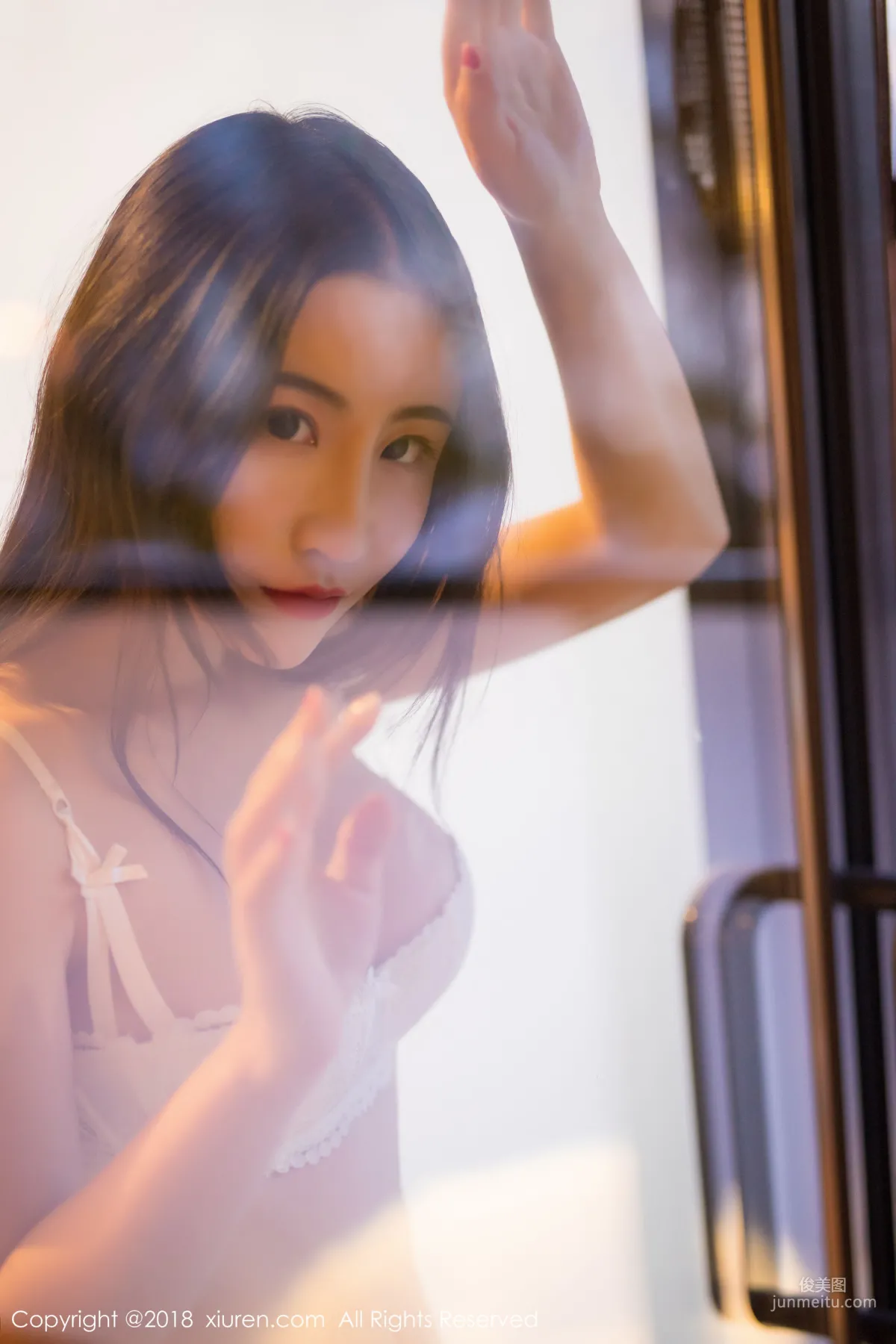 Fei Yueying Cherry Twin Tails Wet Body Temptation [XiuRen] No.1064 Photo Set photo 3