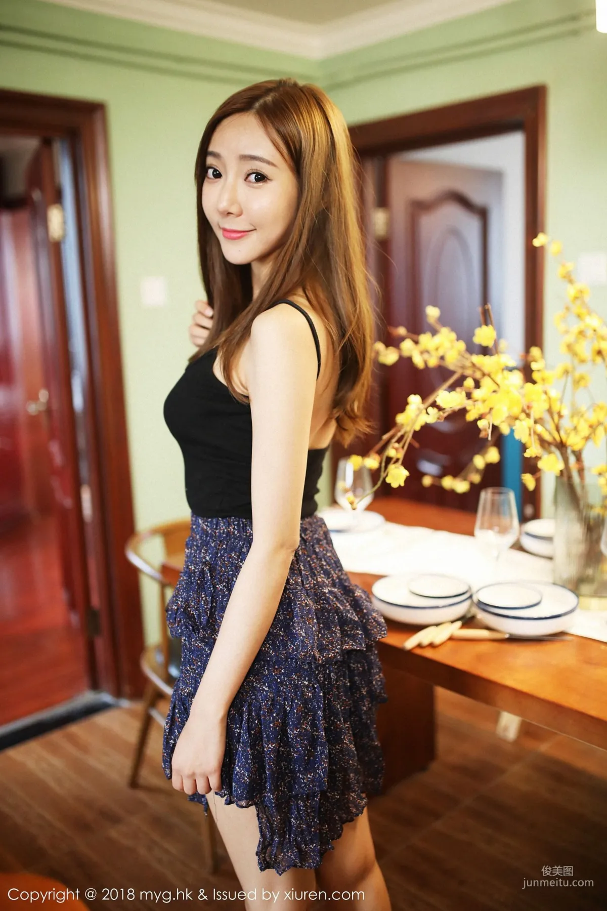 Yanni Wang, Fresh and Natural Series [MyGirl] Vol.293 Photo Set photo 5
