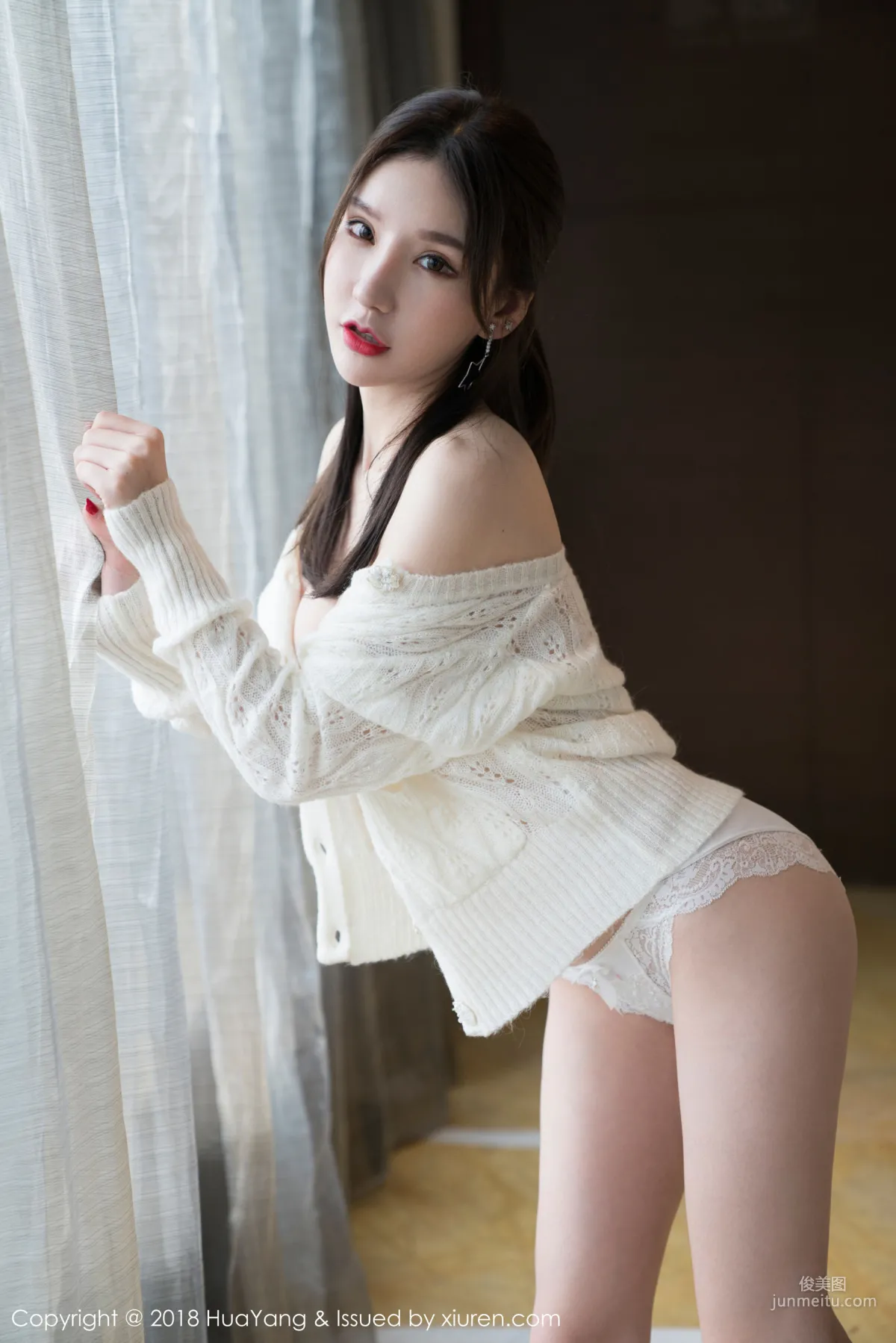 女神@周于希《絲襪美腿》 [花漾HuaYang] Vol.053 寫真集 41