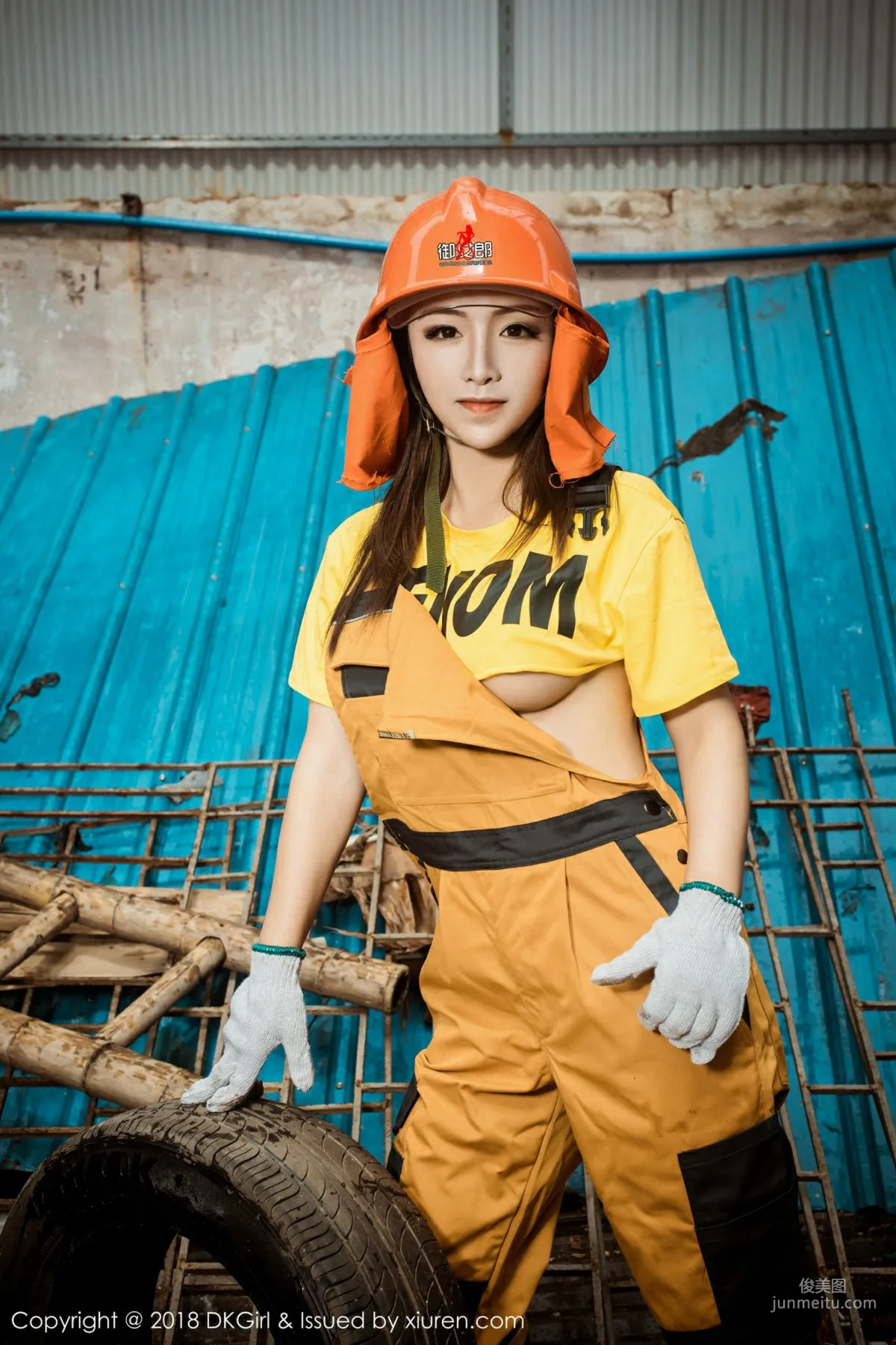 Yuan Meiren《Workwear Goes Out, Sexy and Wild》 [DKGirl] Vol.077 Photo Set photo 1