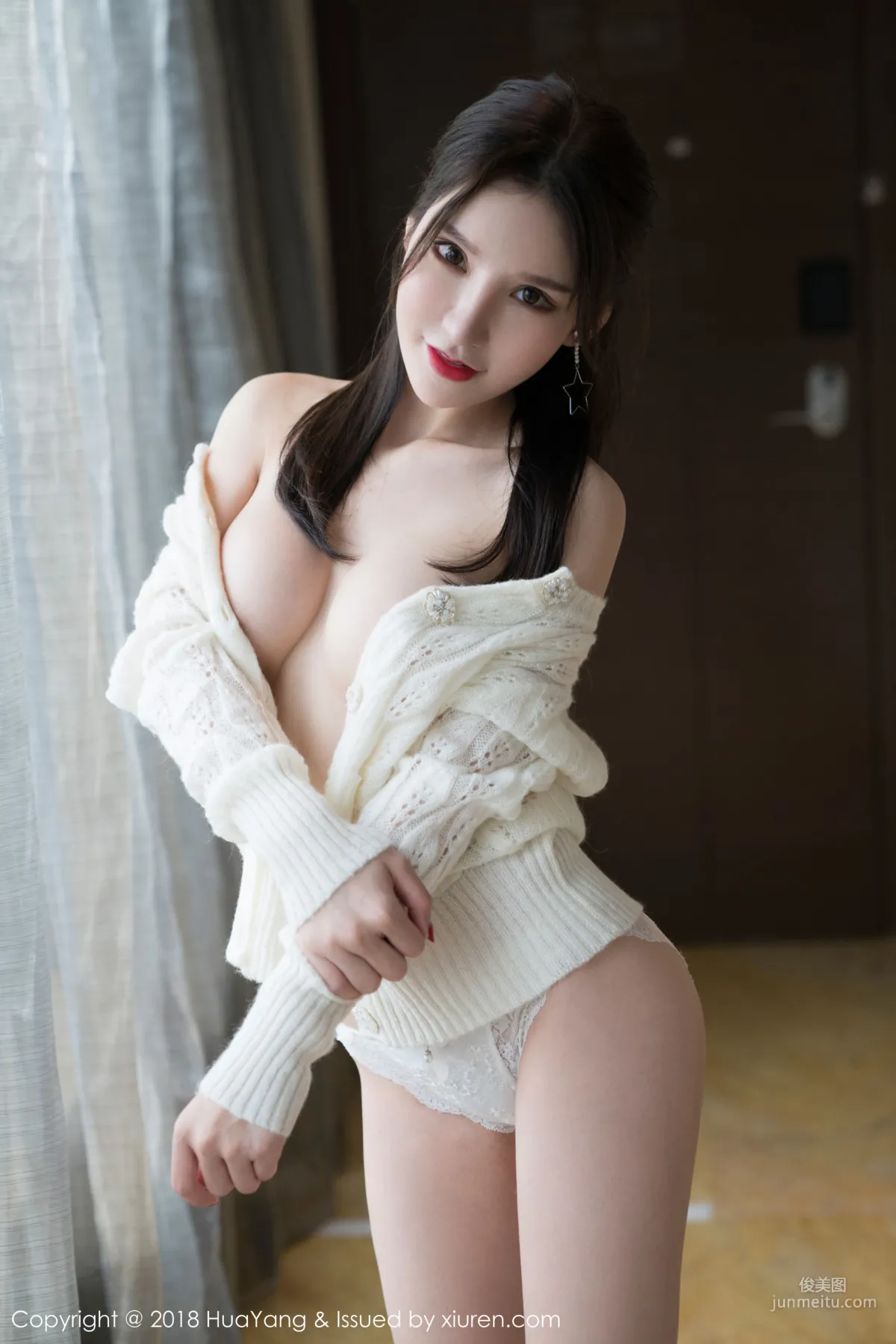 女神@周于希《絲襪美腿》 [花漾HuaYang] Vol.053 寫真集 38