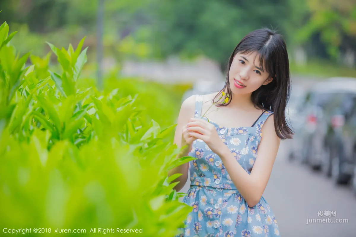 Ai Lili "Student Uniform Seduction + Fresh and Lovely Outdoor Shoot" [XiuRen] No.1094 Photo Set photo 36