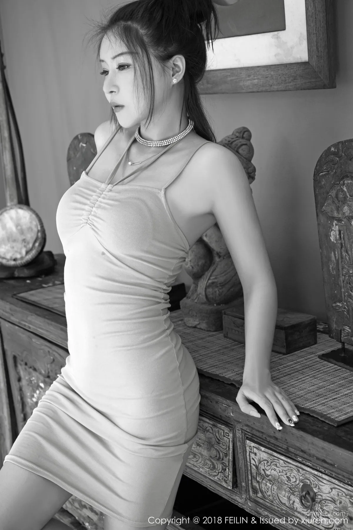 Goddess @ Nianshi, Plump and Shapely [FeiLin] VOL.153 Photo Set photo 8