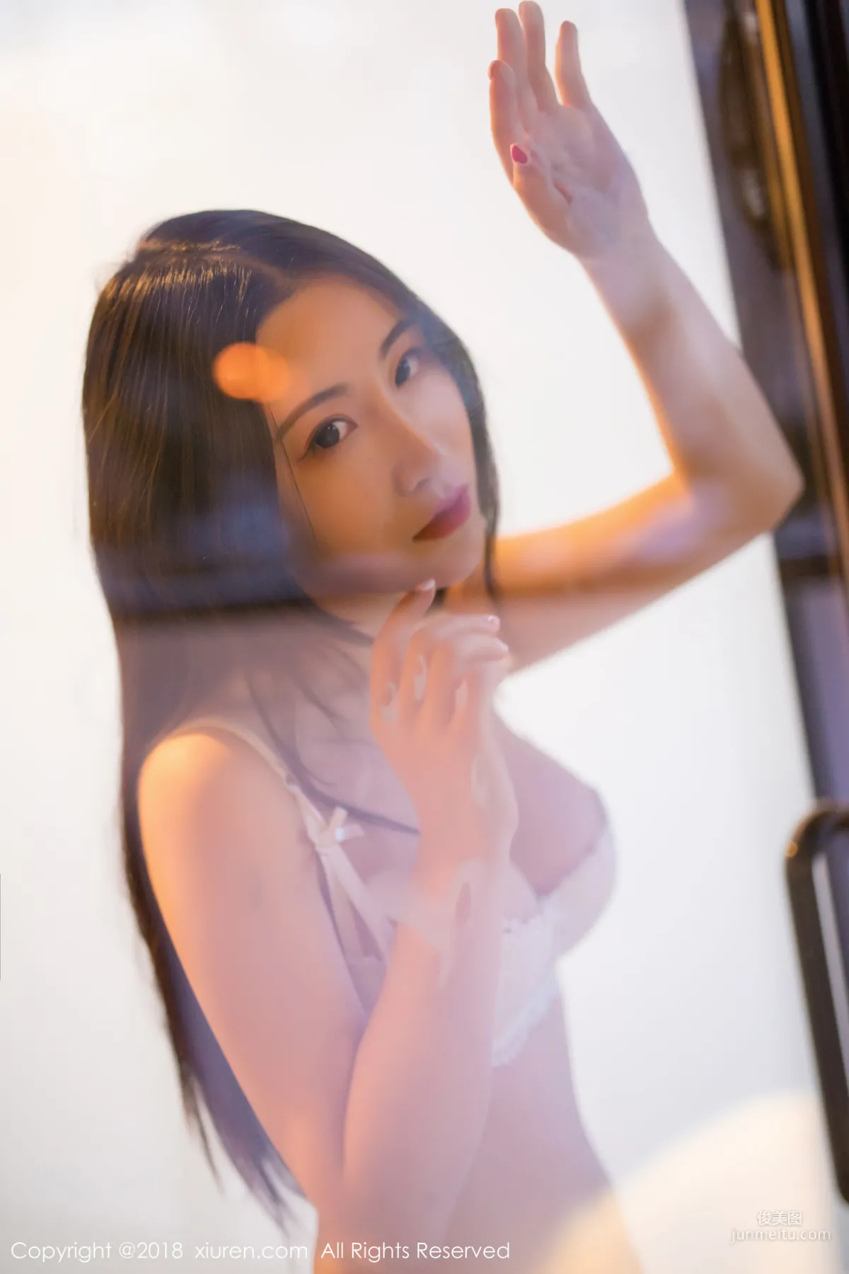 Fei Yueying Cherry Twin Tails Wet Body Temptation [XiuRen] No.1064 Photo Set photo 26