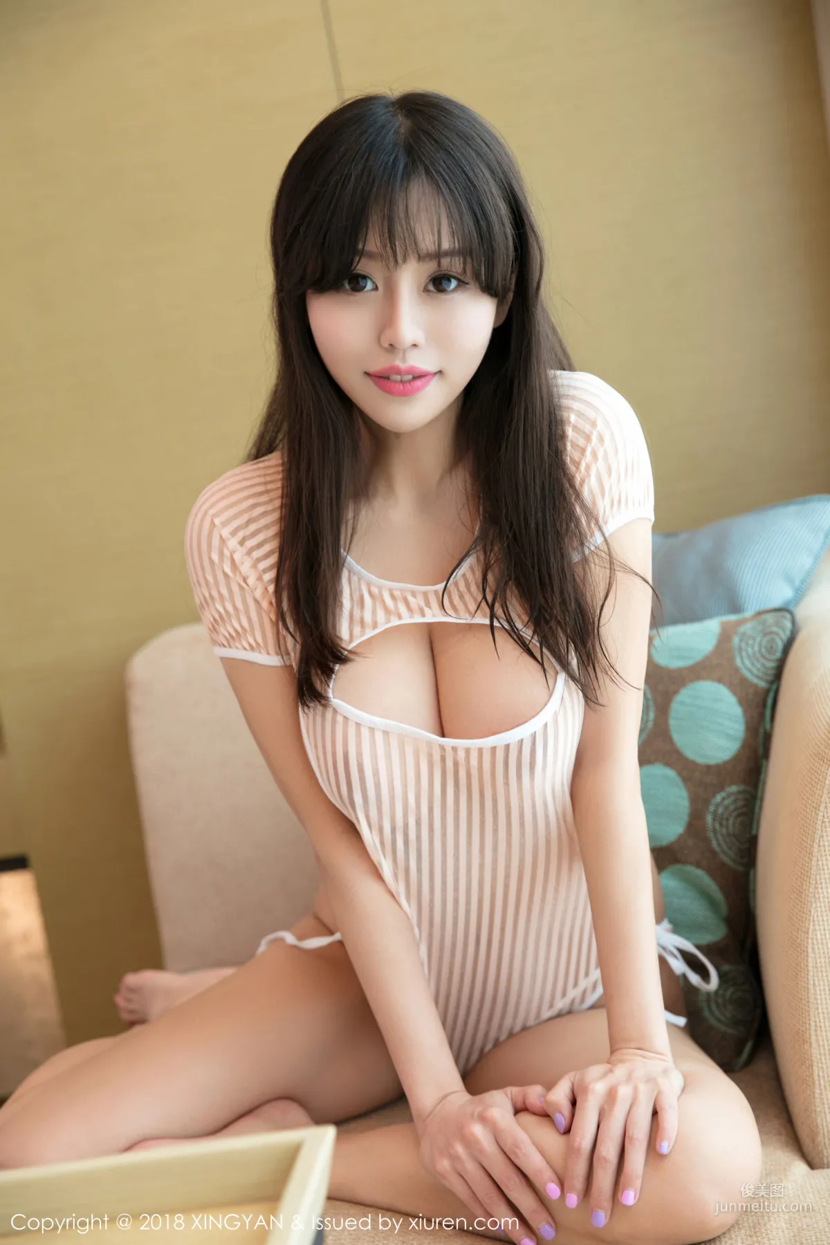 Big-Bust Girl Tang Siqi, "Busty" Sexy Seduction [XingYan] Vol.077 Photo Set photo 3