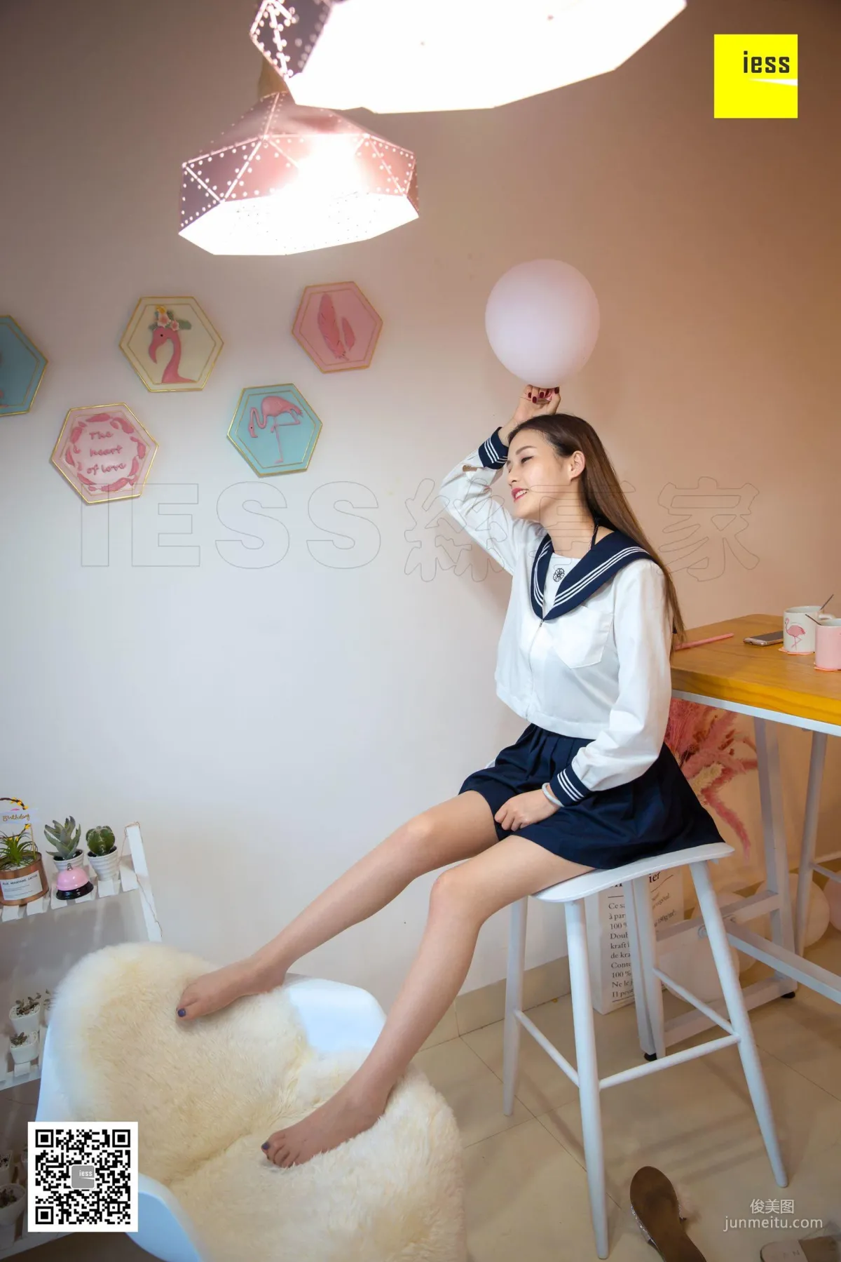 Jiu Mei, You Have Your Valentine's Day, I Have My Junior Schoolmate [IESS] Silk Enjoyer 297 Photo Set photo 54