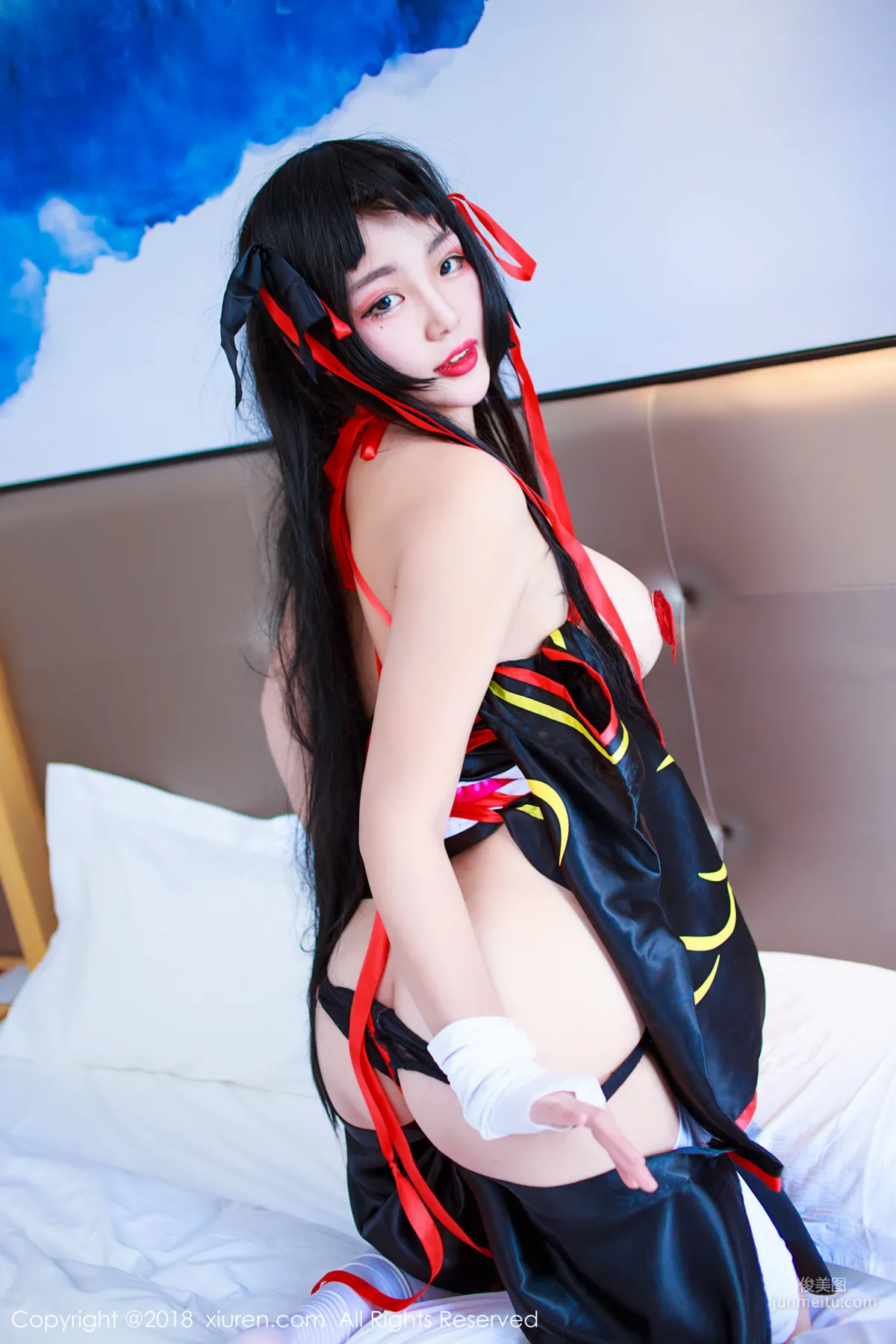 Model Mili Mili The Baby Face and Big Bust Soft Girl Who Loves Cos [XiuRen] No.1118 Photo Set photo 42