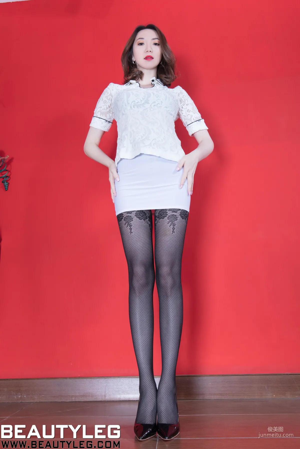 Leg Model Clear, Sheer Chiffon + Stockings and Beautiful Legs [Beautyleg] No.1658 Photo Set photo 29