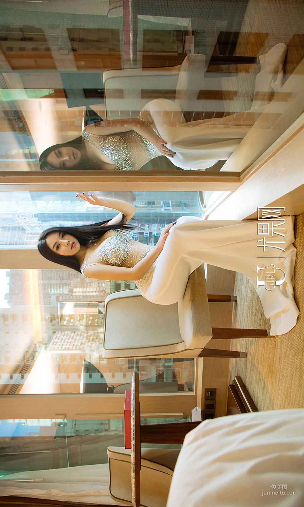 Sun Yifei 'White Clothed Fairy' [Ugirls App] No.1212 Photo Set photo 28