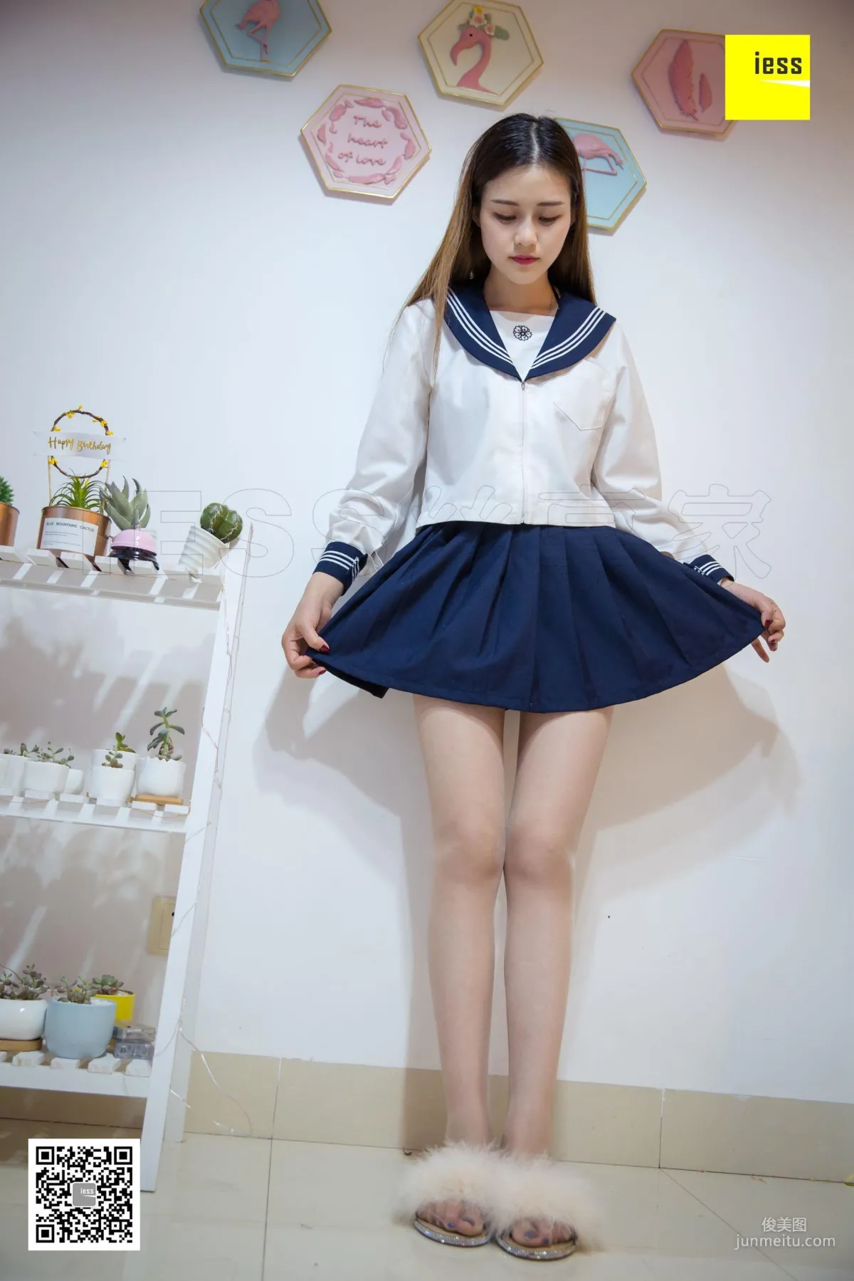 Jiu Mei, You Have Your Valentine's Day, I Have My Junior Schoolmate [IESS] Silk Enjoyer 297 Photo Set photo 71
