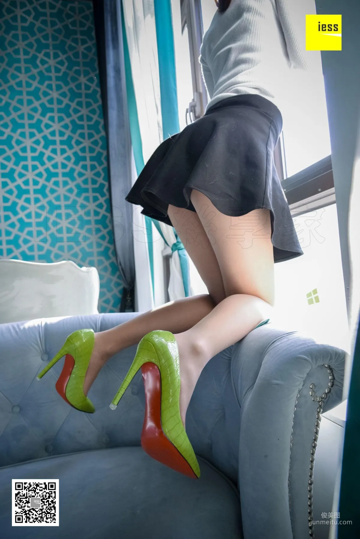 Qiuqiu, Ambiguous Sunshine [IESS] Silk Enjoyer 271 Photo Set photo 69