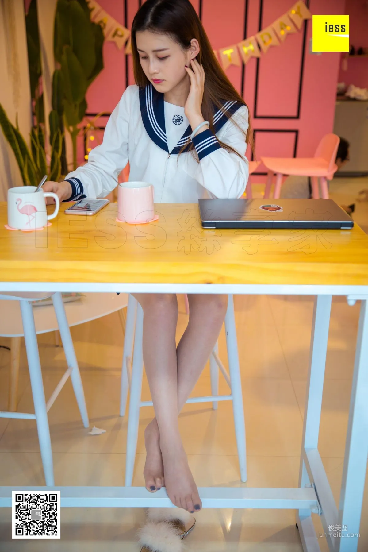 Jiu Mei, You Have Your Valentine's Day, I Have My Junior Schoolmate [IESS] Silk Enjoyer 297 Photo Set photo 14