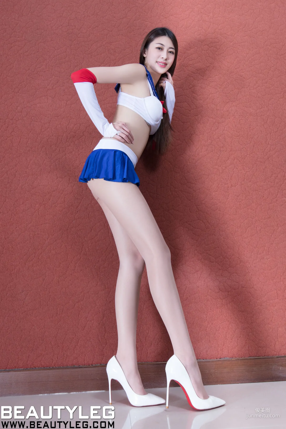 腿模Flora《肉丝袜长腿》 [Beautyleg] No.1664 写真集6