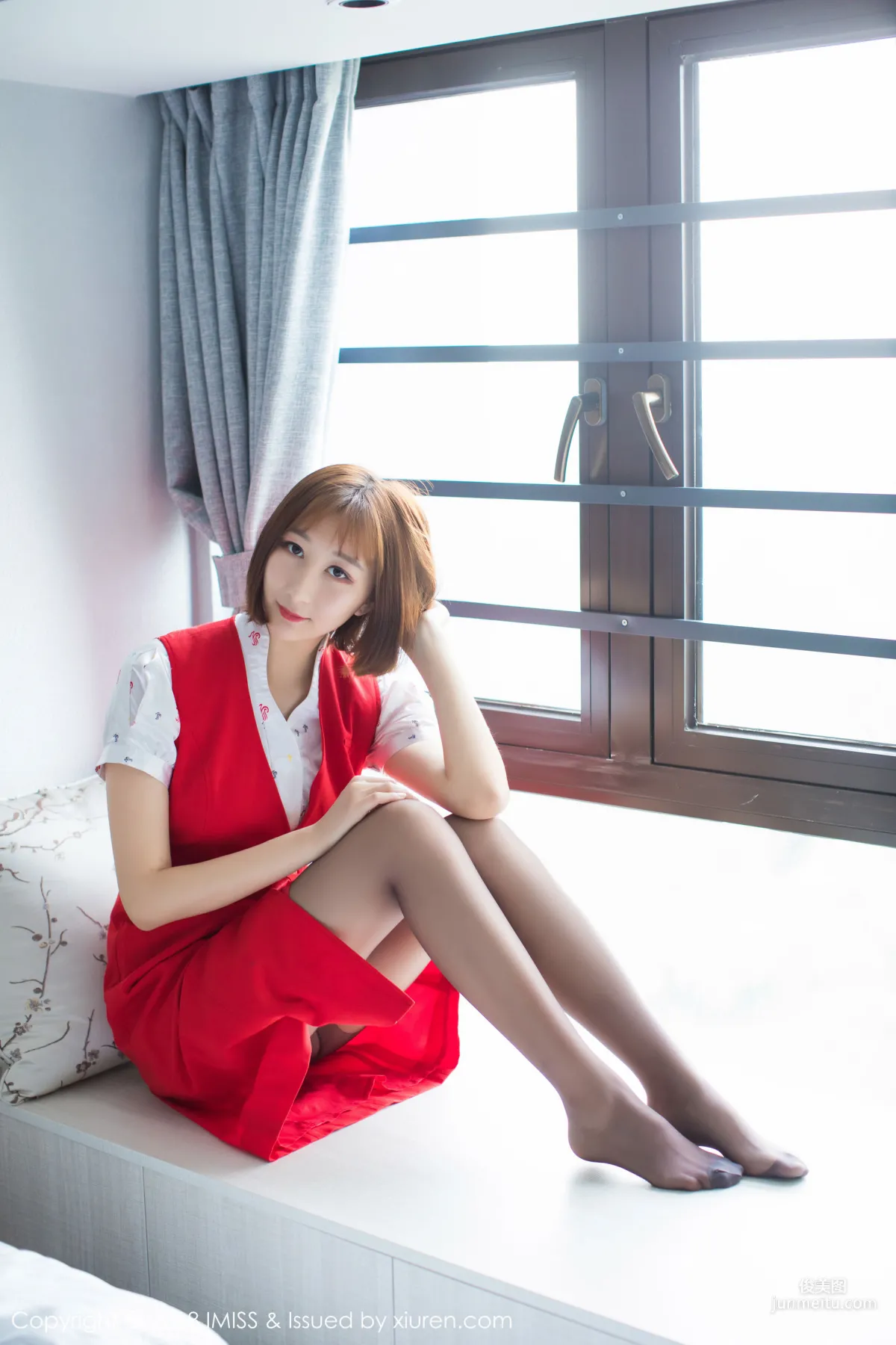 Jiuwei Ivy, Flight Attendant Uniform Stockings Legs Seduction [IMISS] Vol.276 Photo Set photo 10