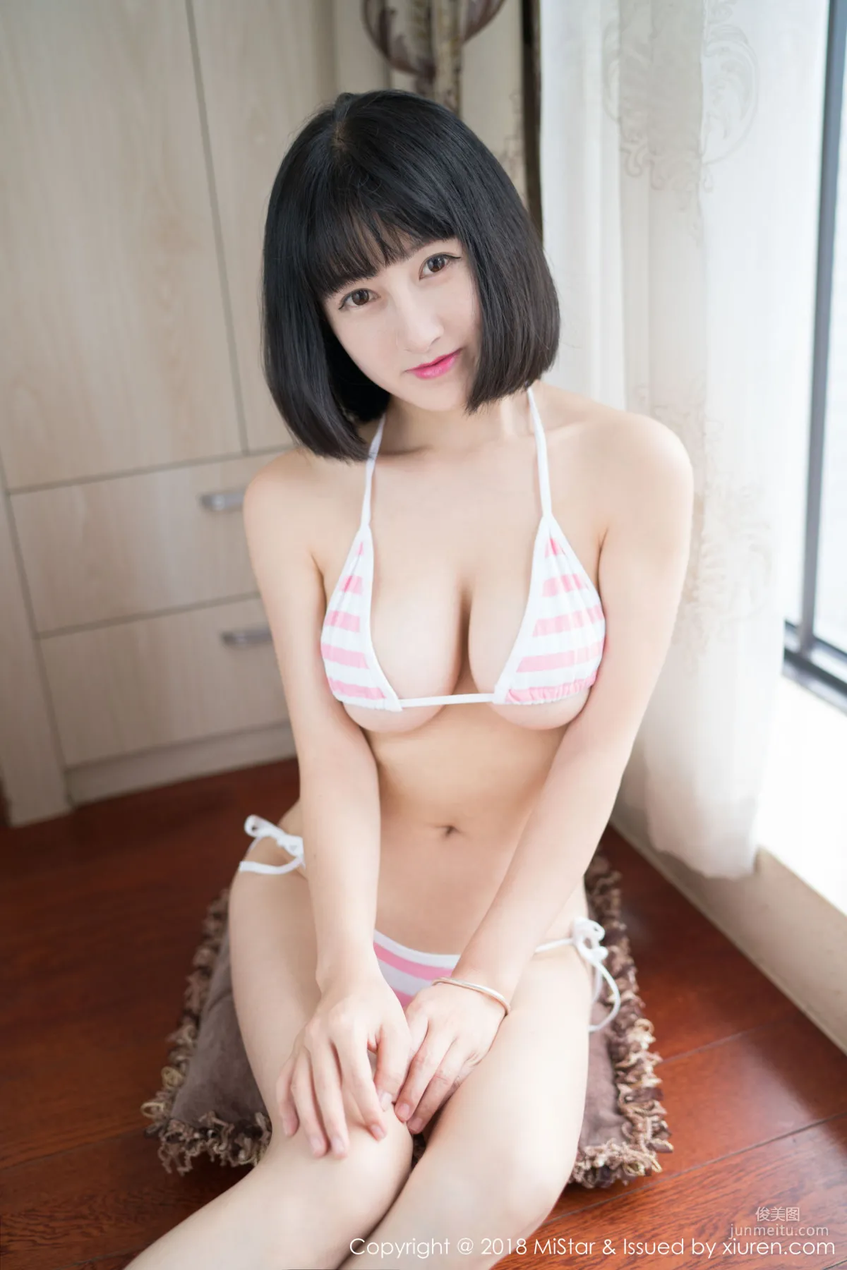 Xiao Tange Sexy Three-Point Underwear [MiStar] VOL.230 Photo Set photo 8