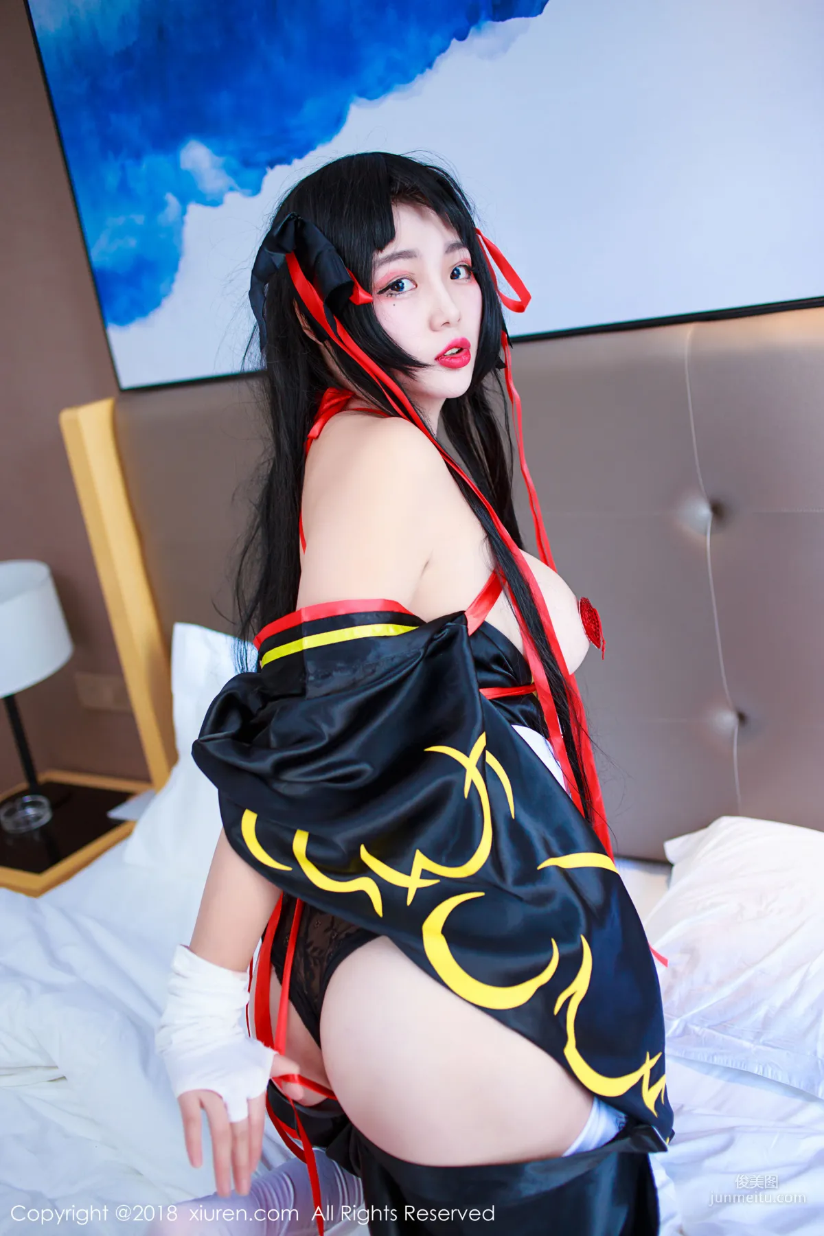 Model Mili Mili The Baby Face and Big Bust Soft Girl Who Loves Cos [XiuRen] No.1118 Photo Set photo 41