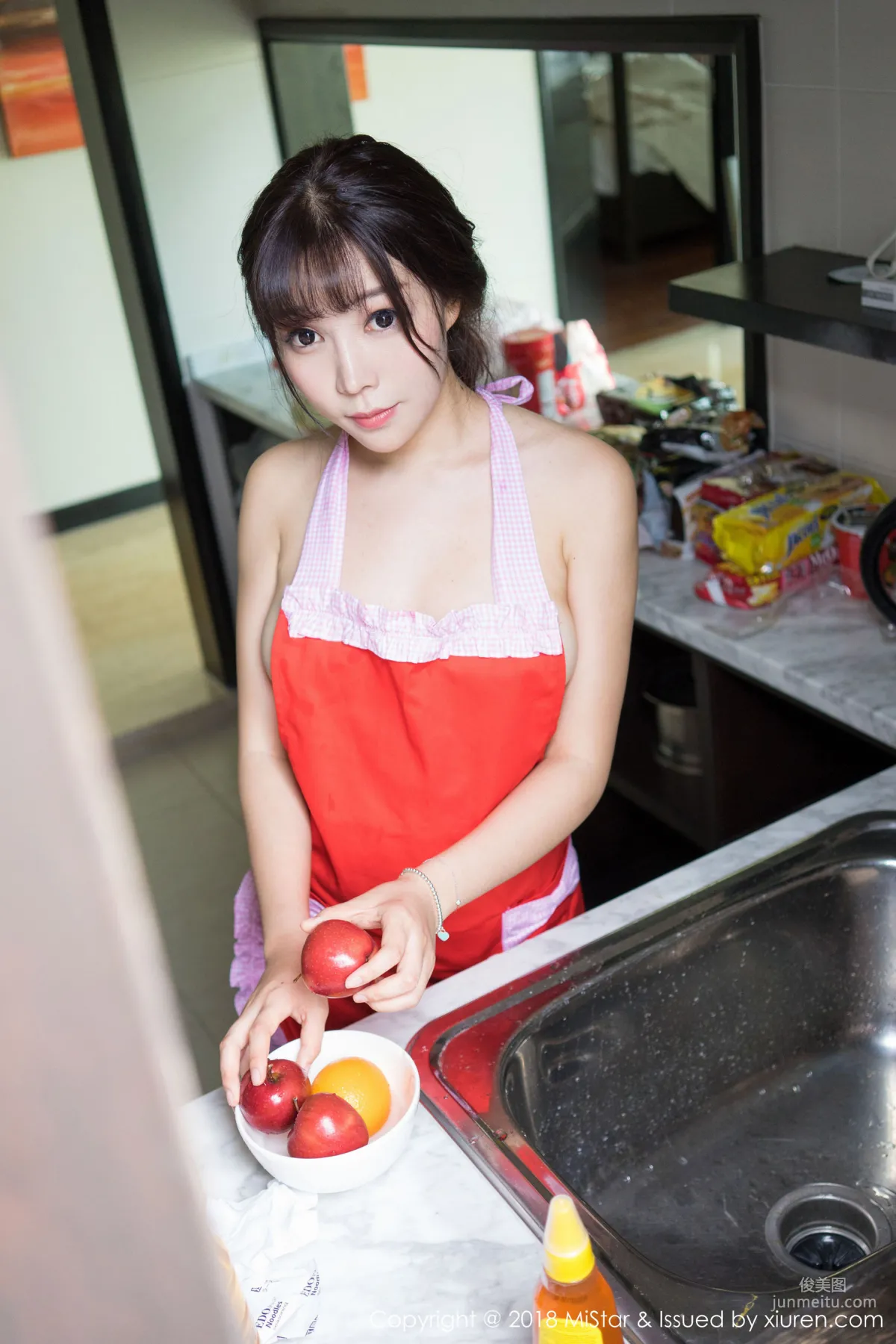 Zhizhi Booty, Kitchen Maid Temptress [MiStar] VOL.236 Photo Set photo 17