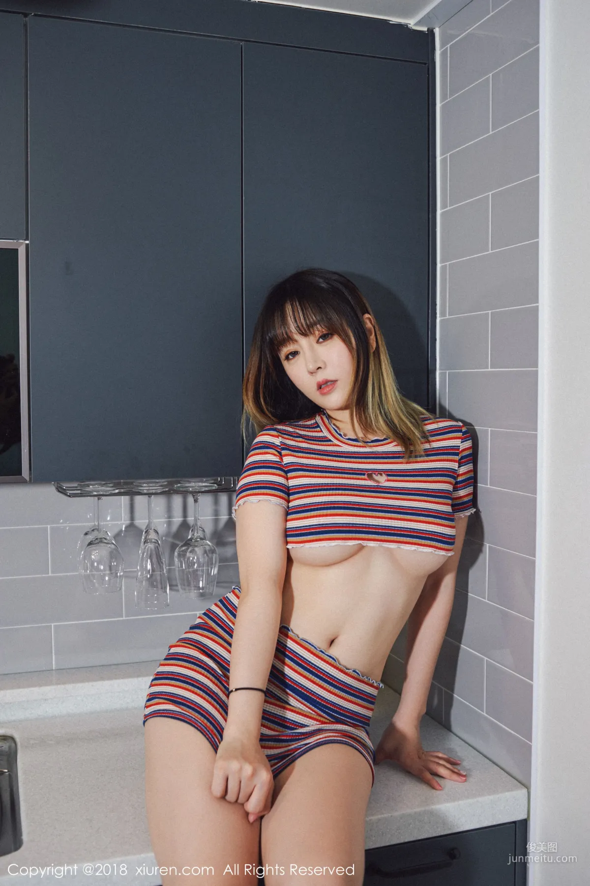 Top Goddess @Wang Yuchun, Sexy Private Shoot [XiuRen] No.1127 Photo Set photo 25