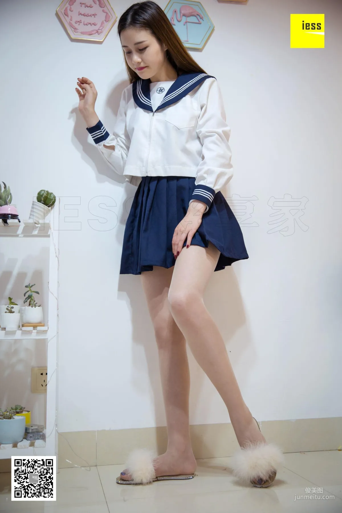 Jiu Mei, You Have Your Valentine's Day, I Have My Junior Schoolmate [IESS] Silk Enjoyer 297 Photo Set photo 77