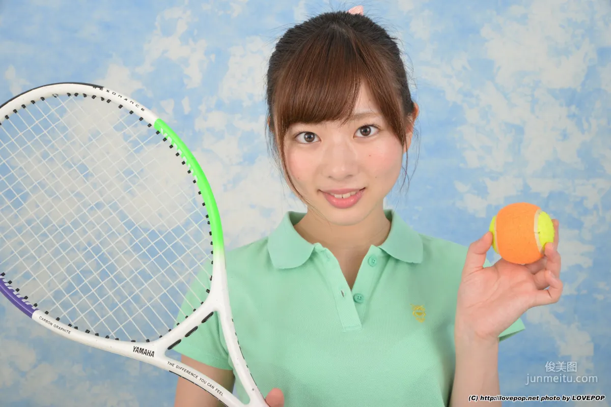 笹山りん《white cotton dazzling tennis edition - PPV》 [LOVEPOP] 寫真集 3