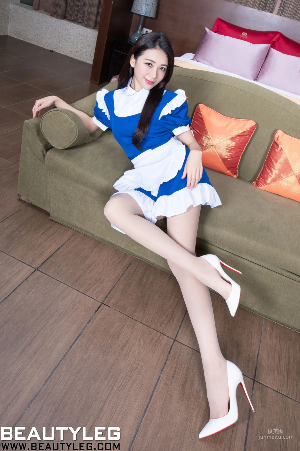 腿模Jennifer《制服+廚娘裝》 [Beautyleg] No.1668 美腿寫真集 21