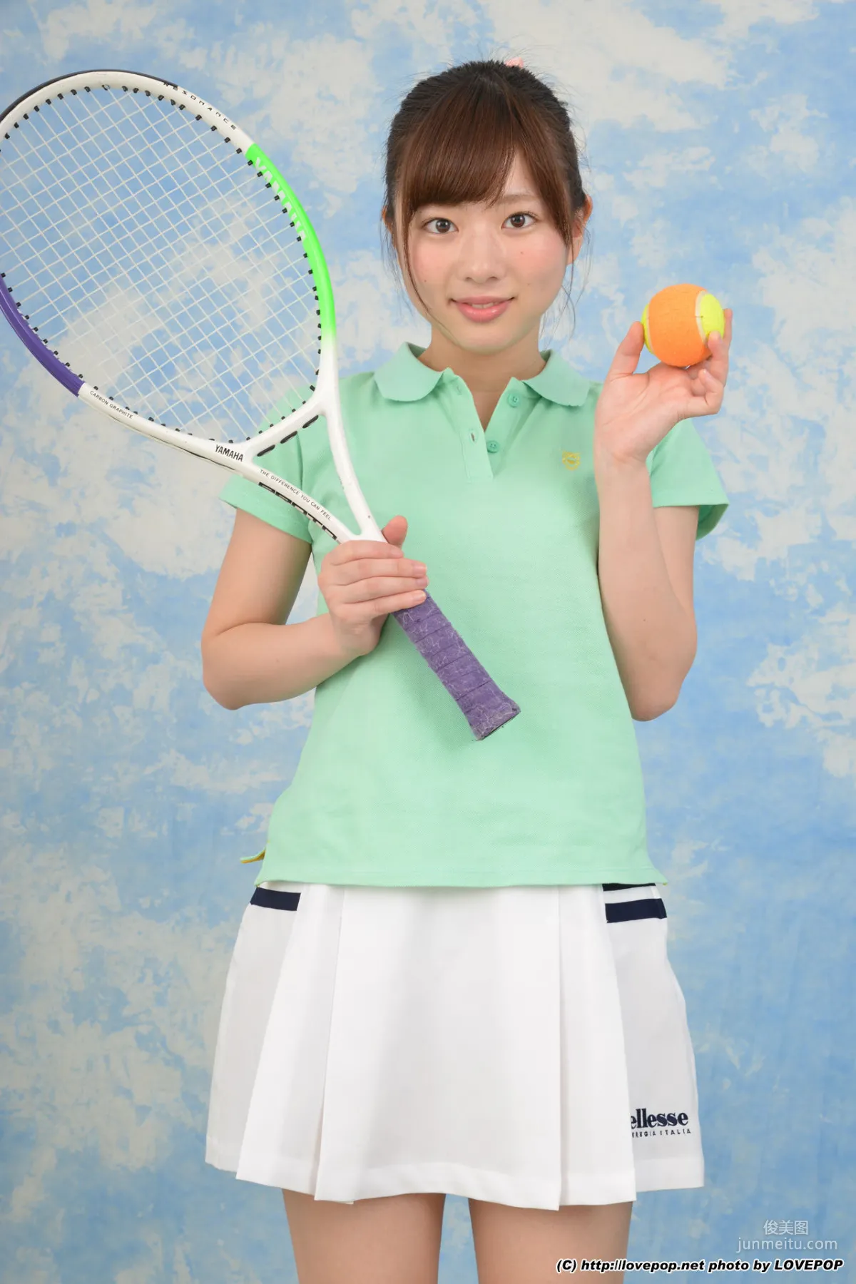 笹山りん《white cotton dazzling tennis edition - PPV》 [LOVEPOP] 寫真集 2