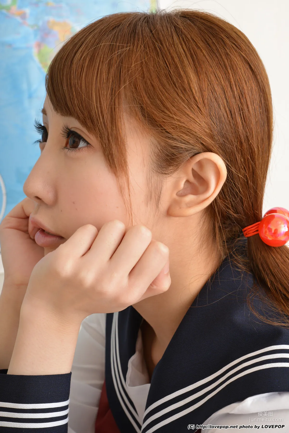 Mai Usami, Uniform sailor - PPV [LovePop] Photo Set photo 2