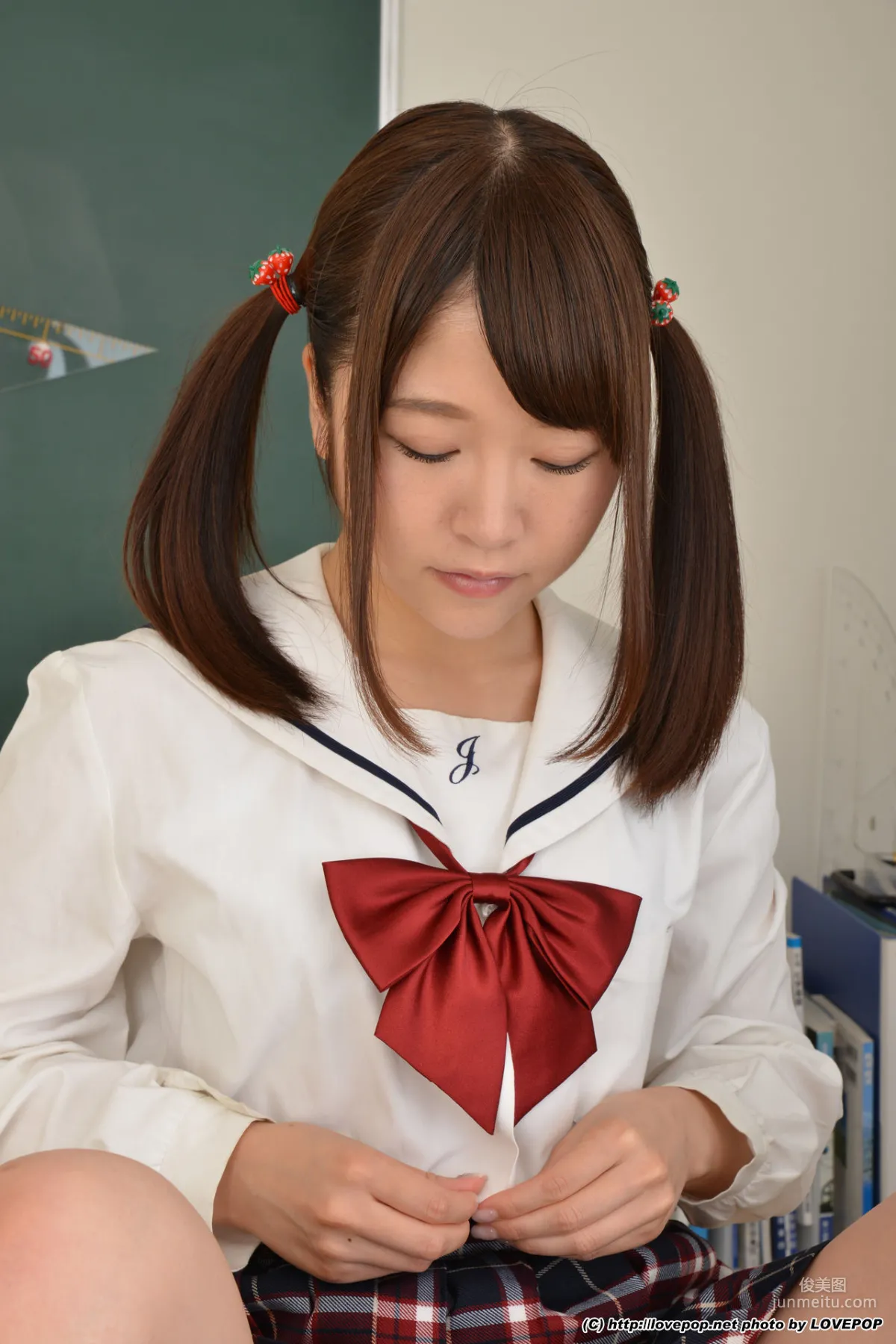 Mayu Yuuki Sailor blazerr - PPV [LovePop] Photo Set photo 50