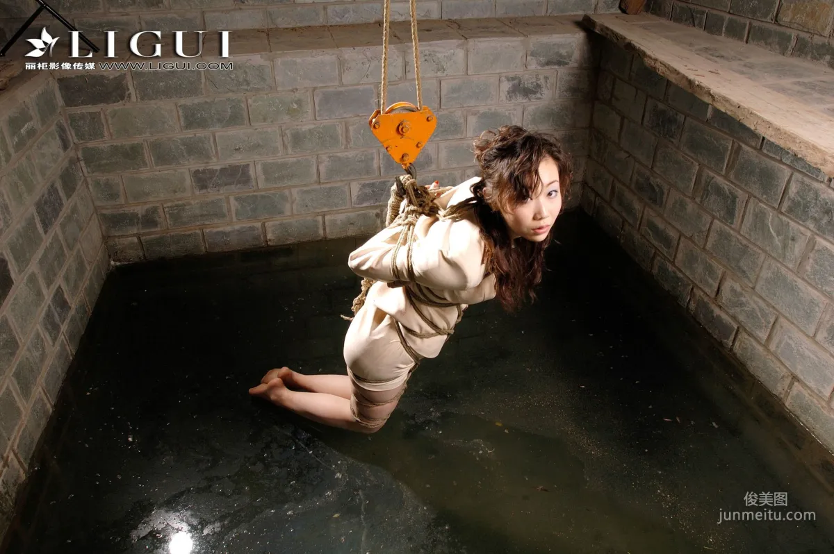 Lu Lu, Silk Stocking Bondage Rope Art [Ligui] Photo Set photo 68