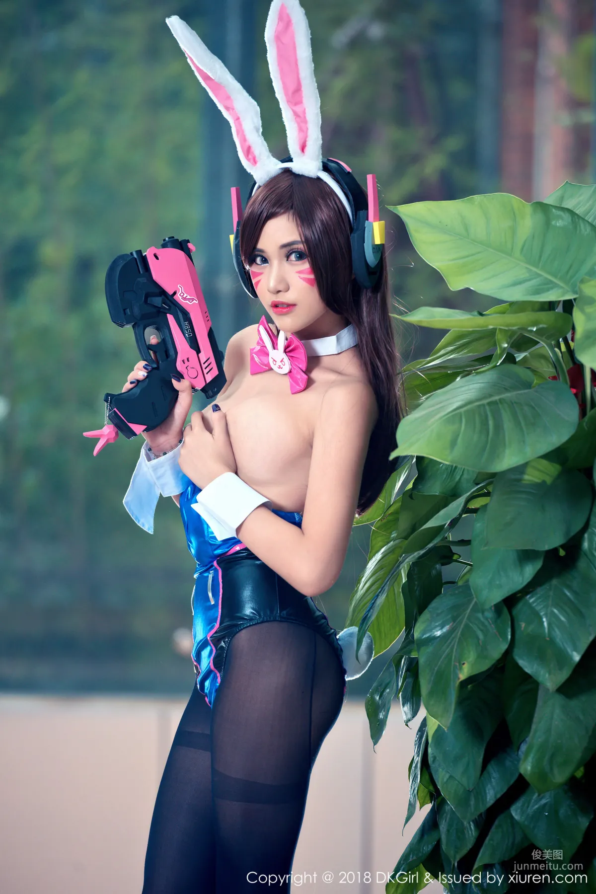 Meng Baoer BoA, Overwatch Dva Special [DKGirl] Vol.081 Photo Set photo 7