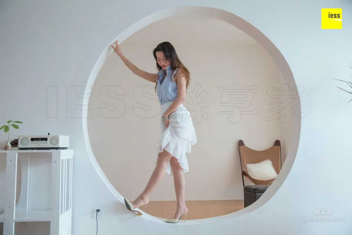 IESS Qiuqiu Red Flat Shoes Dance [IESS] Silk Enjoyer 313 Beautiful Feet and Silk Stockings Photo Set photo 12