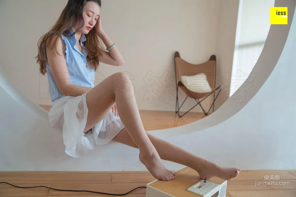 IESS Qiuqiu Red Flat Shoes Dance [IESS] Silk Enjoyer 313 Beautiful Feet and Silk Stockings Photo Set photo 60