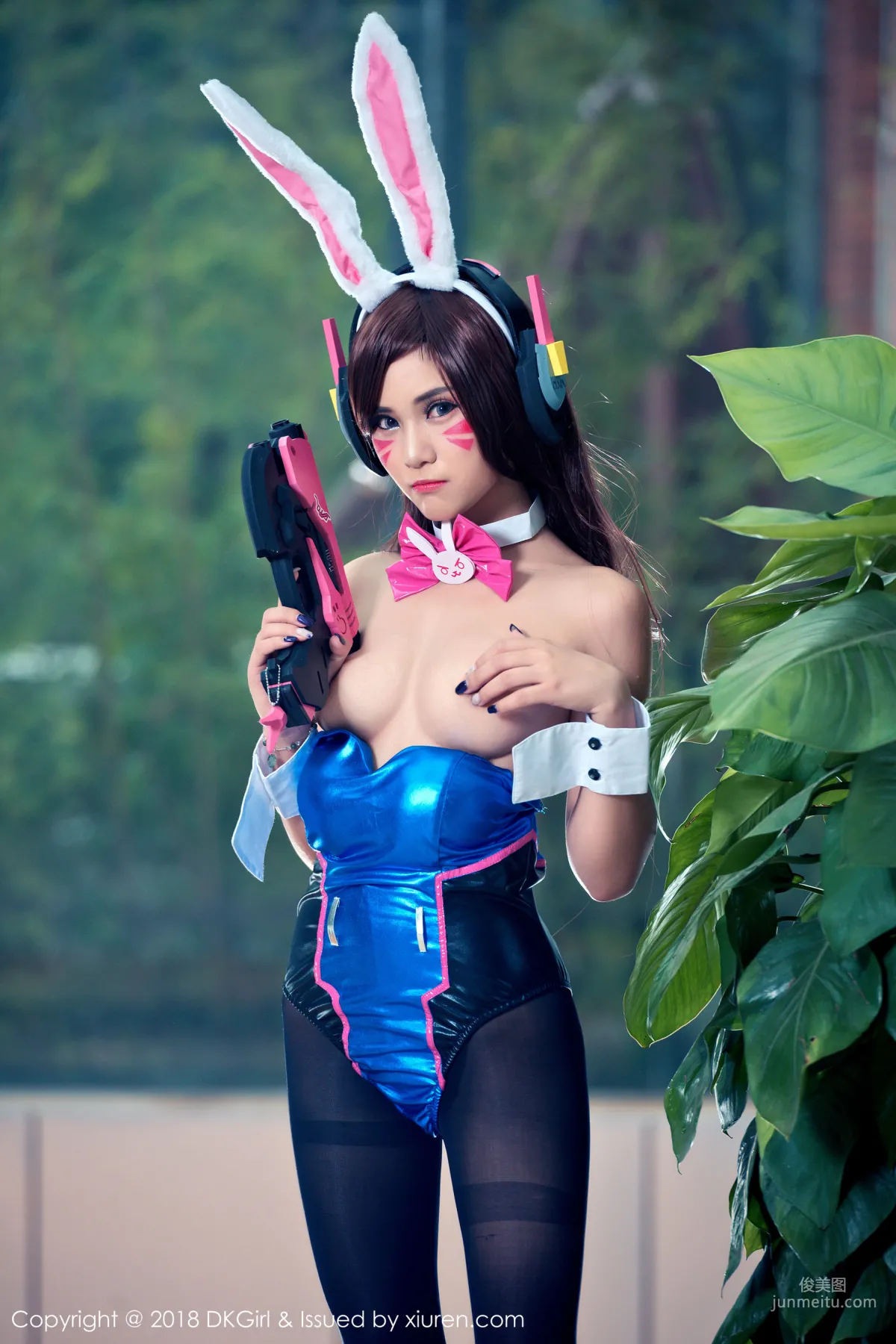 Meng Baoer BoA, Overwatch Dva Special [DKGirl] Vol.081 Photo Set photo 3