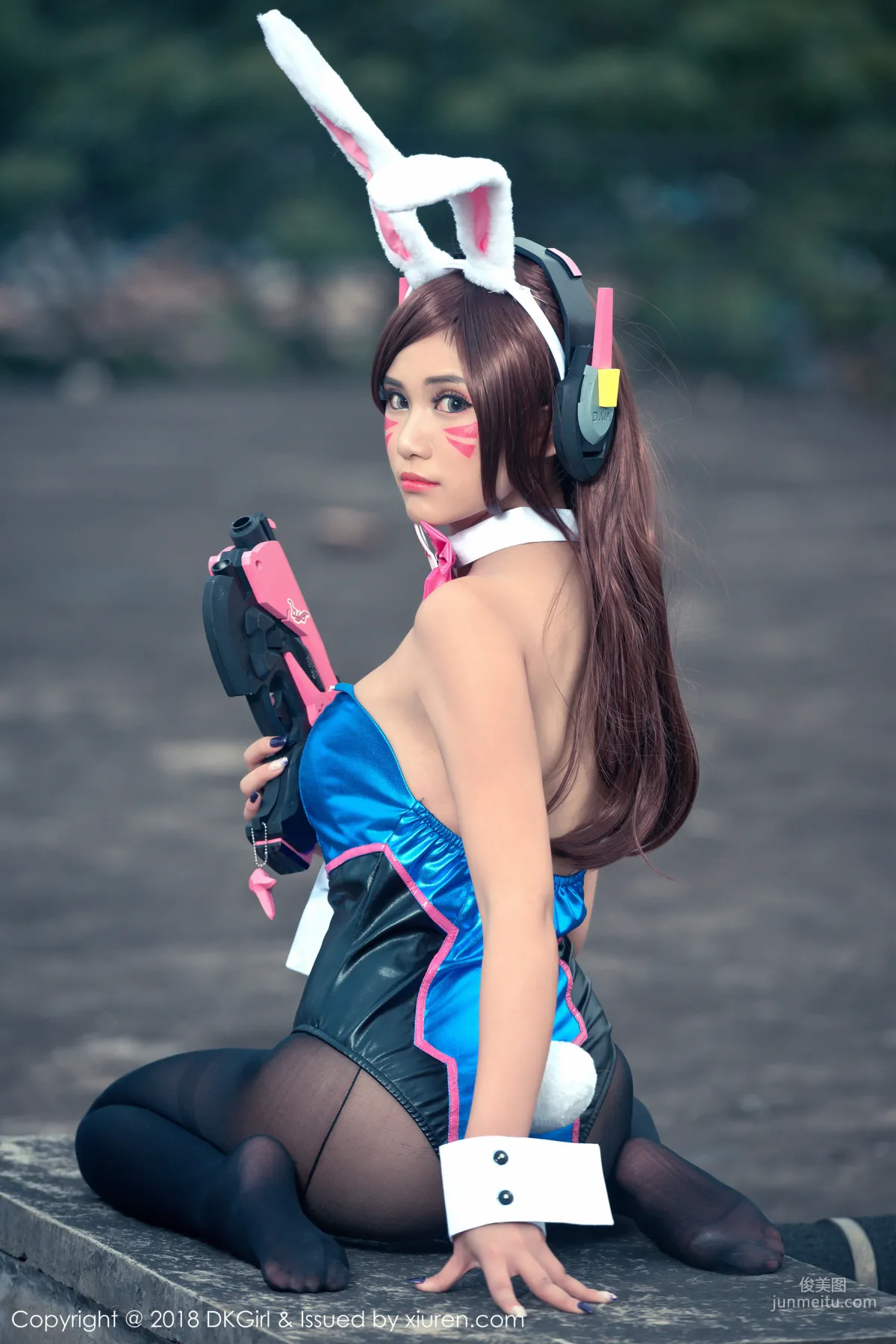 Meng Baoer BoA, Overwatch Dva Special [DKGirl] Vol.081 Photo Set photo 38