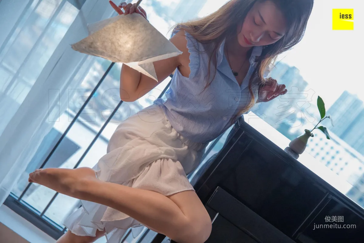 IESS Qiuqiu Red Flat Shoes Dance [IESS] Silk Enjoyer 313 Beautiful Feet and Silk Stockings Photo Set photo 95