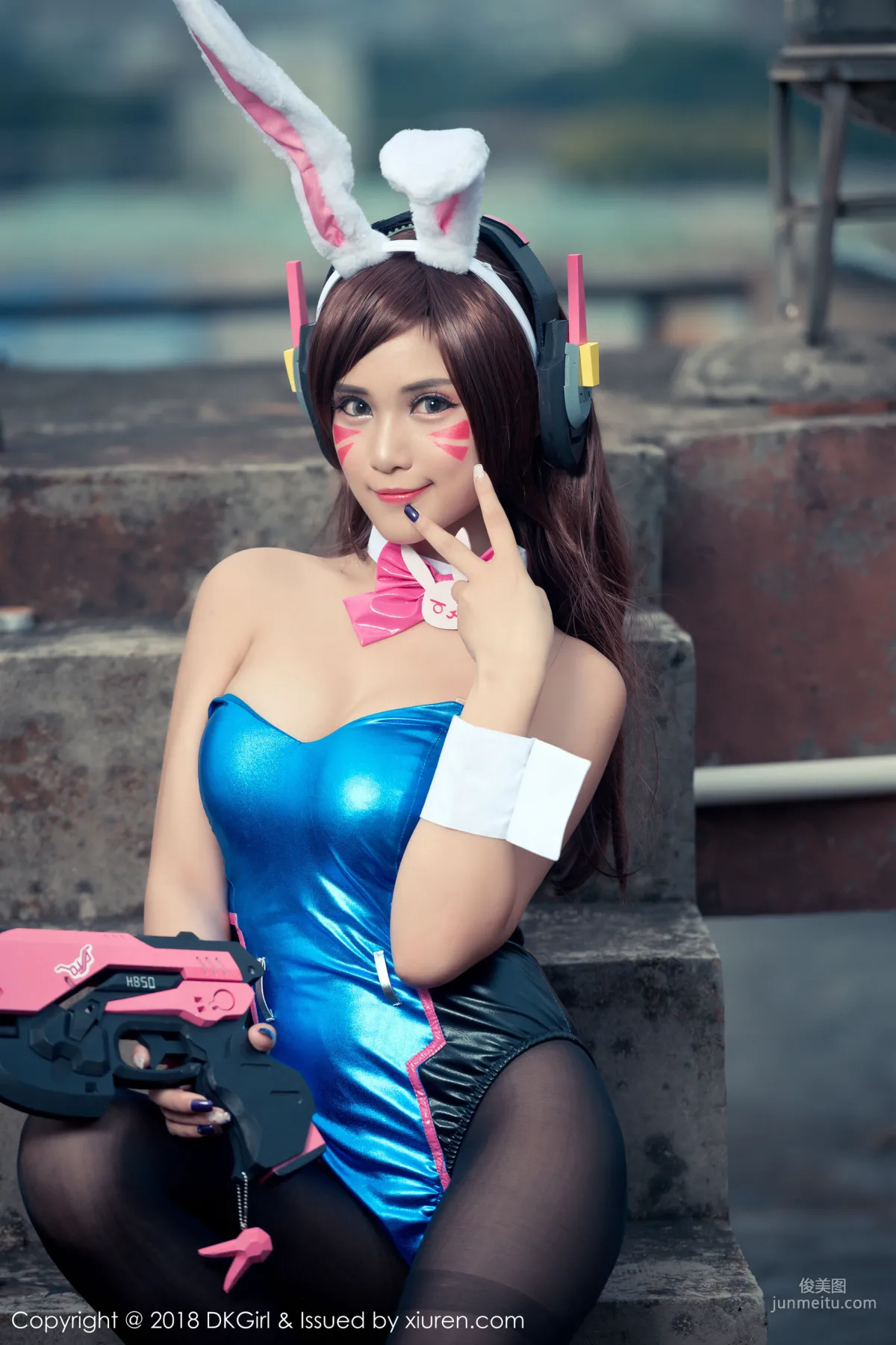 Meng Baoer BoA, Overwatch Dva Special [DKGirl] Vol.081 Photo Set photo 36