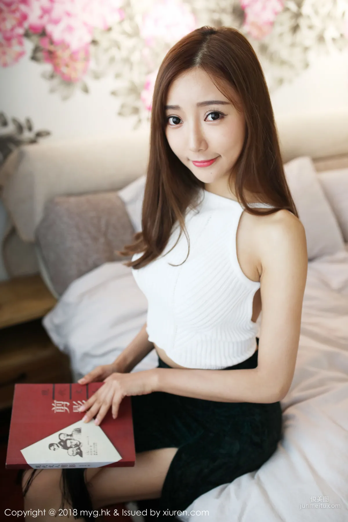 Yanni Wang, Straw Hat Girl + OL Beauty, [MyGirl] Vol.312 Photo Set photo 7