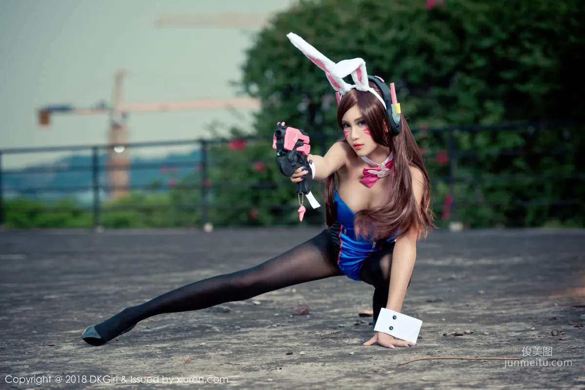 Meng Baoer BoA, Overwatch Dva Special [DKGirl] Vol.081 Photo Set photo 42