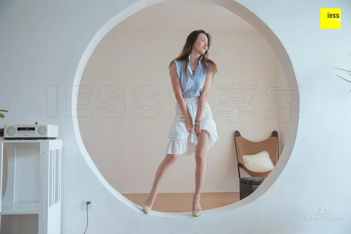 IESS Qiuqiu Red Flat Shoes Dance [IESS] Silk Enjoyer 313 Beautiful Feet and Silk Stockings Photo Set photo 34