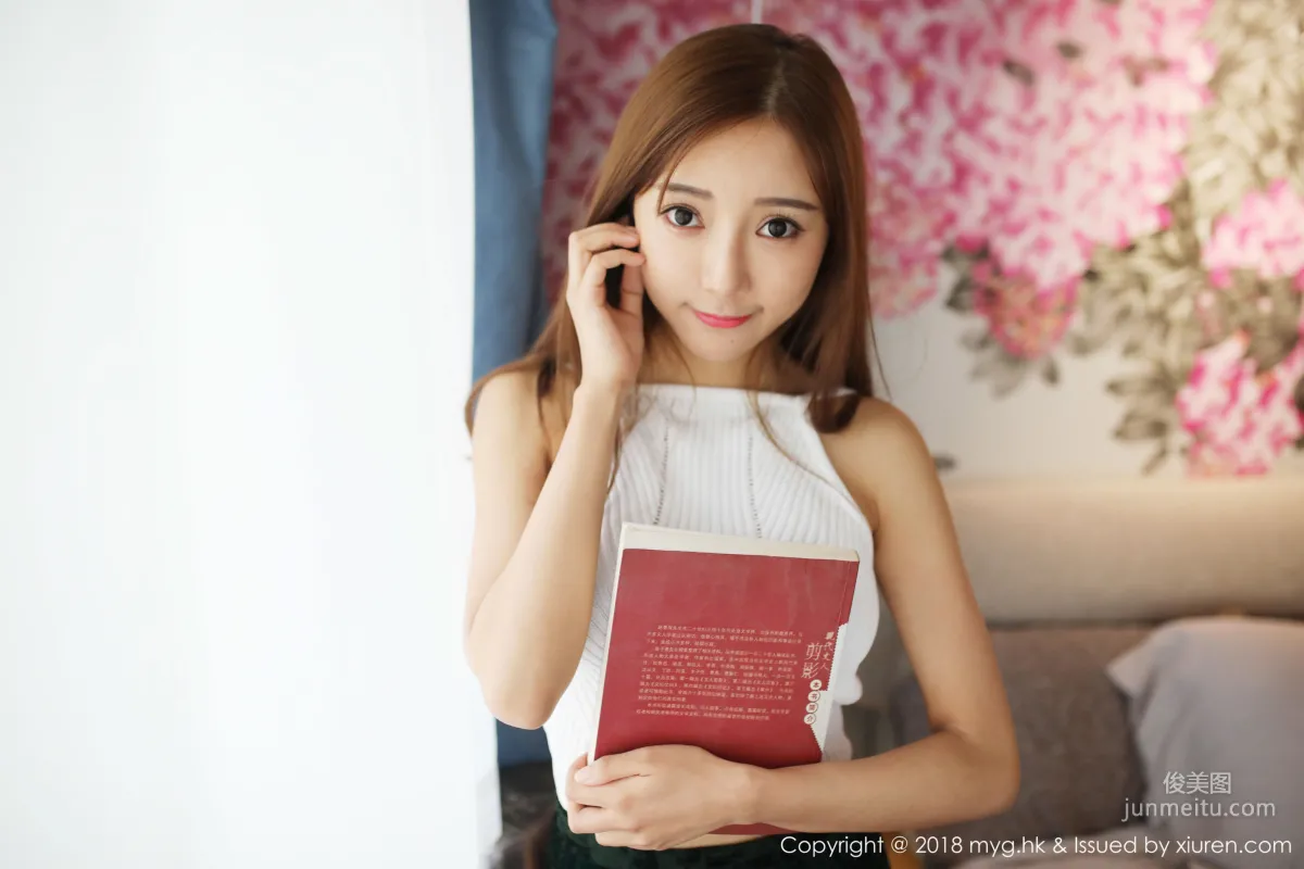 Yanni Wang, Straw Hat Girl + OL Beauty, [MyGirl] Vol.312 Photo Set photo 17