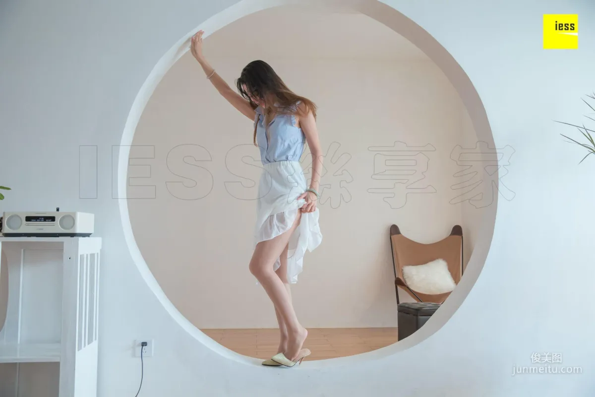 IESS Qiuqiu Red Flat Shoes Dance [IESS] Silk Enjoyer 313 Beautiful Feet and Silk Stockings Photo Set photo 23