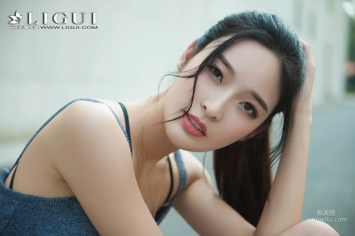 Xuegao Dress + Sneakers Legs and Feet [Ligui] Photo Set photo 41