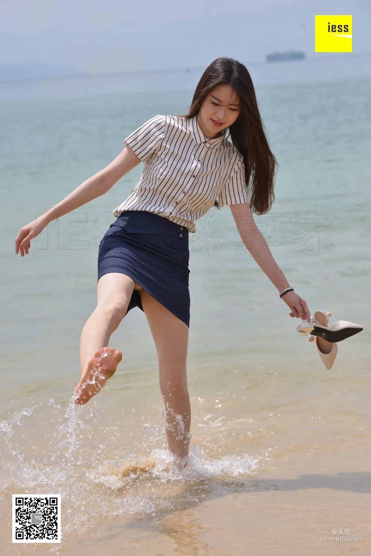 Jia Jia, Beach Uniform, Silk Enjoyment Jia [IESS] Devil Wednesday Special Issue 26 Photo Set photo 78