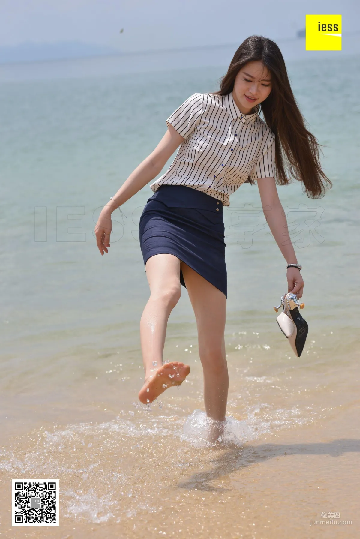 Jia Jia, Beach Uniform, Silk Enjoyment Jia [IESS] Devil Wednesday Special Issue 26 Photo Set photo 79