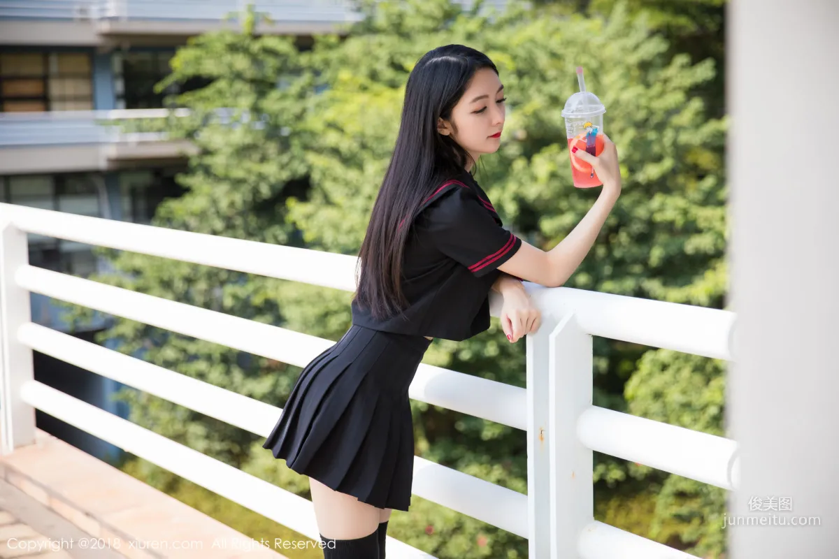 Angela Xiao Reba, Car Shoot Stockings Beautiful Legs [XiuRen] No.1156 Photo Set photo 7