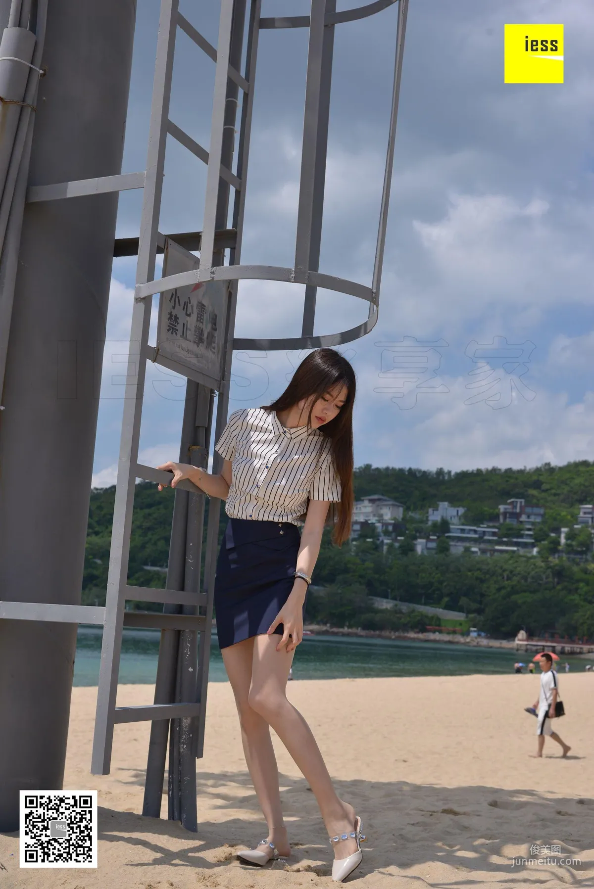 Jia Jia, Beach Uniform, Silk Enjoyment Jia [IESS] Devil Wednesday Special Issue 26 Photo Set photo 1