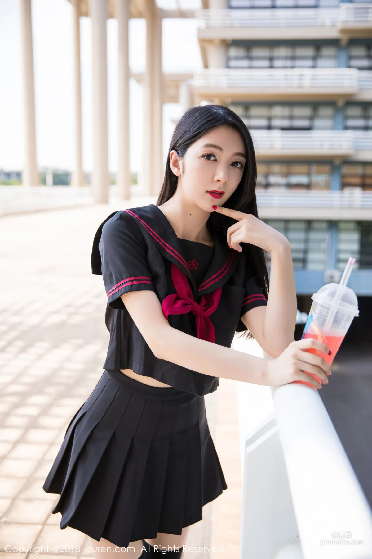 Angela Xiao Reba, Car Shoot Stockings Beautiful Legs [XiuRen] No.1156 Photo Set photo 11